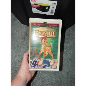 Bambi 50th Anniversary VHS Fully Restores Limited Edition